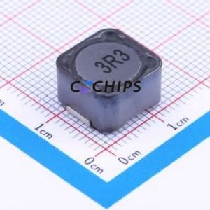 SWRH1207B-3R3NT ตัวเหนี่ยวนำไฟฟ้าแบบ SMD, 12.5x12.5 มม. ( ค่าความเหนี่ยวนำ: 3.3uH ) ( ความแม่นยำ: 30% กระแสไฟฟ้าที่กำหนด: 8A ) - Product Image 1
