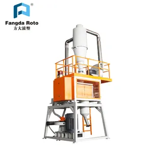 PE HDPE PVC Automatic High Speed Plastic Pulverizer machine