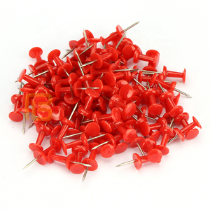 Pioneses de Plástico de Doble Cabeza OEM de Colores, 23mm, Surtidos, para Oficina, Escuela, Tablero de Corcho y Pizarra de Anuncios - Product Image 4