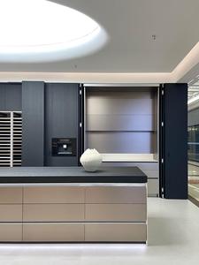 Tùy chỉnh ẩn lưu trữ sideboard được xây dựng trong tủ rượu với LED chiếu sáng Kệ ngăn kéo lưu trữ - Product Image 6