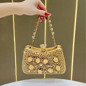 Party Evening bags Shoulder Crossbody Bag Sparkling Diamond Dress Bag Fashion Rhinestone <b>Clutch</b> Bag <b>Wedding</b> women's tote bags - Product Image 2