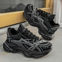 Baskets décontractées sportives de haute qualité pour hommes, tailles 39-46, avec logo personnalisé, nouvelle tendance, baskets épaisses pour jeunes hommes
