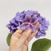 Fleurs d'hortensia artificielles HGA en vrac, toucher réel, en soie, pour arche de mariage, décoration de toile de fond, prix de gros