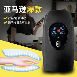 Hand <b>Massager</b> Wireless Portable Multi Mode USB Rechargeable for Office Home Travel Rose Gold White Black - Product Image 3