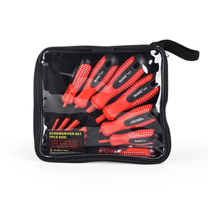 Ruike <b>Screwdriver</b> Set 7Pcs Insulated Cross Phillips Industrial Grade With Voltage Tester For Electrician Home Use - Product Image 1