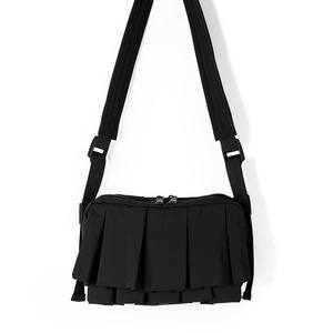 Sac à bandoulière plissé multicolore avec bandoulière réglable, simple et élégant - Product Image 5