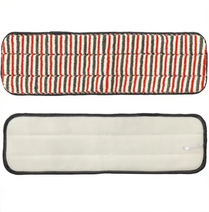 Commercial Products <b>Mop</b> Head for Microfiber Damp <b>Mop</b> Blue Heavy-Duty Single Sided Cleaning Cloth for Hardwood Tile - Product Image 1