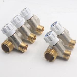 3ウェイ真ちゅう配管ペックスマニホールド - Product Image 3