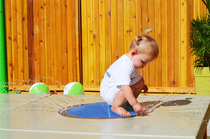 Fontaine interactive au sol pour enfants, à activation par les pieds, avec pompe à jets d'eau, équipement <span class=keywords><strong>de</strong></span> jeu aquatique pour <span class=keywords><strong>aire</strong></span> <span class=keywords><strong>de</strong></span> <span class=keywords><strong>jeux</strong></span> - Product Image 3