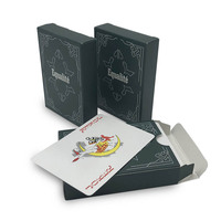 2023 ensemble de poker personnalisé de haute qualité jetons en acrylique et en plastique avec papier et carton de jetons colorés pour cadeau