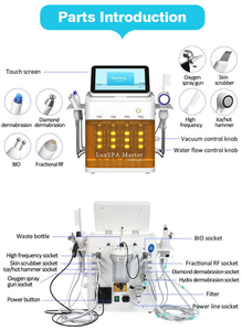 Professional Skin Care Manufacturing <b>Machine</b> Skin Care Face Deep Cleaning 9 in 1 Anti Aging Beauty <b>Machine</b> - Product Image 3