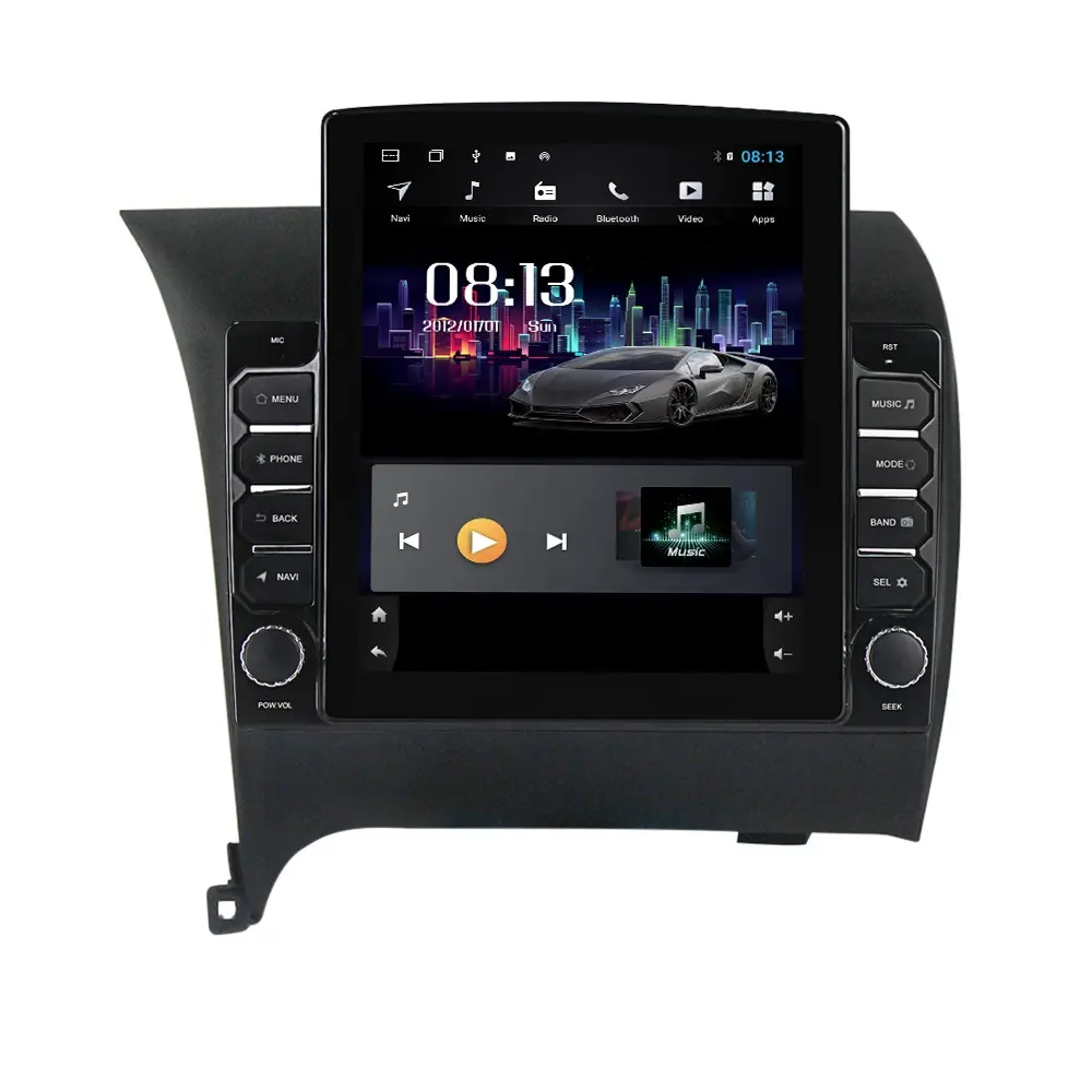 Tesla Vertical Android Car Video Radio Player For Kia Cerato K3 2013-2017 Car Stereo Navigation Multimedia Audio System no dvd