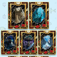 Boîte de collection YS Premium avec cartes en émail métallique, figurines, accessoires pour fans, étui de rangement, collection de loisirs exquise