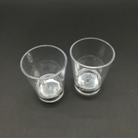 Verre à liqueur LED 2OZ en gros-PS plastique CE/ROHS/BPA Option de logo personnalisé gratuit pour une utilisation en fête