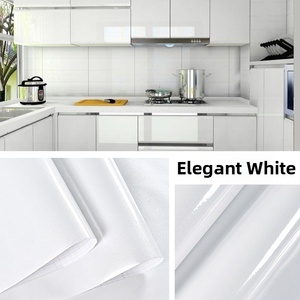 Rouleau d'autocollants muraux en PET pour cuisine, résistant à l'huile, transparent, imperméable, auto-adhésif, résistant à la chaleur - Product Image 5