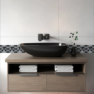 Papel pintado de estilo mosaico borde rayado autoadhesivo rodapié embellecedor <span class=keywords><strong>vinilo</strong></span> borde decorativo embellecedor para Borde de pared decorativo - Product Image 5