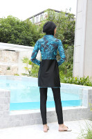 Nouveau Hijab musulman Burkinis maillot de bain vêtements modestes islamique arabe femmes filles séparé 3 pièces maillot de bain musulman maillot de bain