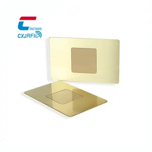 Rfid Card Supplier NFC Metal Business Card Printable NFC Cards NTAG 213/NTAG 215/NTAG 216 Rewritable RFID Card