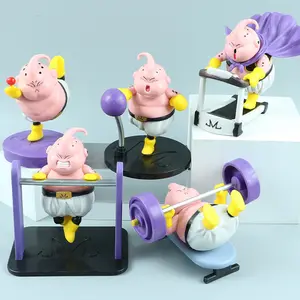 Venda quente Japão Anime Dragon Balls DBZ Majin Boo Buu Figura de Ação Boneca Modelo Coleção Estatueta PVC Brinquedo Para Decoração