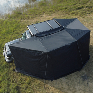 Auvent de voiture 4x4 rétractable, tente d'auvent de toit de voiture autoportante à 270 degrés pour le <span class=keywords><strong>camping</strong></span> en extérieur - Product Image 1