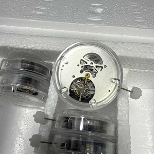 Mouvement de montre automatique à squelette mécanique W9201 avec tourbillon, conception originale indépendante, mouvement de montre modifié sur mesure par le fabricant - Product Image 3