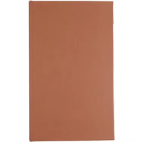 Porte-menu en cuir PU pour hôtel personnalisé en usine et dossier de couverture de menu de restaurant en cuir