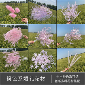 Decoraciones florales rosas de 30cm-100cm de plástico para decoración de techos de bodas, salones, escenarios y hogares. - Product Image 3