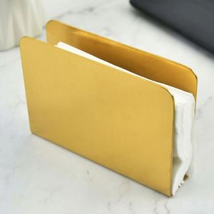 Freestanding Steel Tissue Dispenser <b>Paper</b> Napkin Holder for Dining Table <b>Kitchen</b> Countertop Guest Towel Promotion - Product Image 3