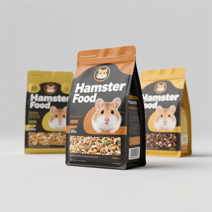 Sacchetti Personalizzati con Fondo Piatto per Alimenti per Criceti, Confezioni Ziplock per Cibo per Cani e Gatti, Sacchetti in Plastica per Alimenti per Animali - Product Image 4