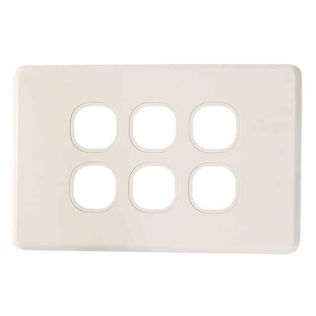 WholeSale Saa Australia 6 Gang Light Switch Plate Cover