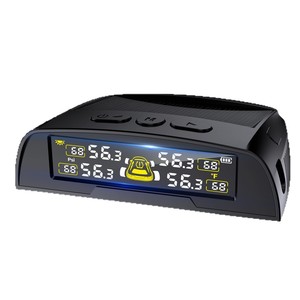 Sensor TPMS Solar para 4 Ruedas, Piezas de Repuesto para Camiones, Monitor de Presión de Neumáticos, TPMS para Automóviles con Carga Tipo C, Pantalla LCD de 4 <span class=keywords><strong>Pulgadas</strong></span>, Alarma en Tiempo Real - Product Image 4
