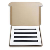 Diffuseur linéaire en alliage d'aluminium 10x8 po, grille décorative pour grille d'aération de climatisation murale ou de plafond pour maison et bureau