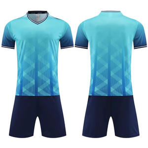 قميص قصير لكرة القدم قميص جاف ملابس رياضية تدريب بوليستر قميص مخصص - Product Image 2