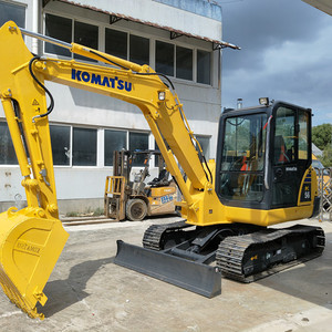 Excavadora Usada Komatsu PC56 de 5.6 Toneladas, Motor Cummins, Bomba Hidráulica Kawasaki, Original de Japón, 1200-2000 Horas, 90% Nueva, Modelo 2023 - Product Image 2