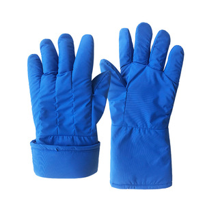 Guantes protectores de nitrógeno de 14 pulgadas, resistentes a bajas temperaturas, protección contra el frío para uso en laboratorios e industriales - Product Image 4