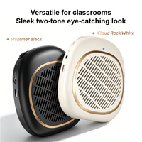 Penguat Suara Mini 10W Peak Plug and Play Mikrofon Headset Berkabel Loudspeaker untuk Pemandu Wisata Promosi