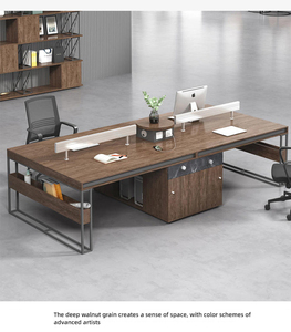 <span class=keywords><strong>Bureau</strong></span> d'employé, ensemble chaise de <span class=keywords><strong>bureau</strong></span> et poste de travail, <span class=keywords><strong>bureau</strong></span> confortable pour le télétravail - Product Image 3