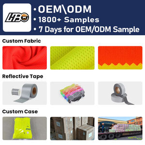 HBC Hi Visibility OEM ODM <span class=keywords><strong>Gilet</strong></span> de sécurité Construction Veste de travail réfléchissante T-shirt haute visibilité <span class=keywords><strong>Gilet</strong></span> fluorescent réfléchissant Sécurité - Product Image 6