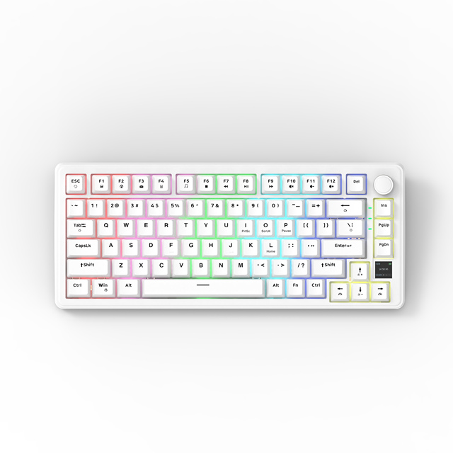 Factory Supply GK82 Pro 75% Mechanical Gaming Keyboard Gasket-Mounted Computer Keyboard for PC Mac Gamer