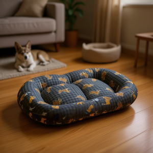 Cuccia per Cani in Seta 58*43CM, Letto Ellittico per Animali Domestici - Product Image 3