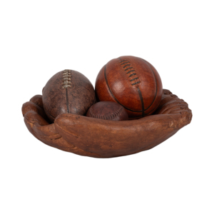 Sculpture décorative en résine en forme de gant de baseball pour la maison, la salle de bain, le salon, le cheminée, l'étagère du bureau - Product Image 2
