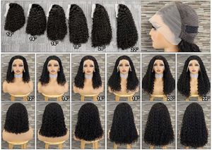 Pelucas de Cabello Humano Virgen con Ondas de Agua, Densidad 350%, Peluca de Encaje 13x4 SDD, Color Rizado, Pelucas Frontales de Encaje HD 13*4 para Mujeres Negras - Product Image 6