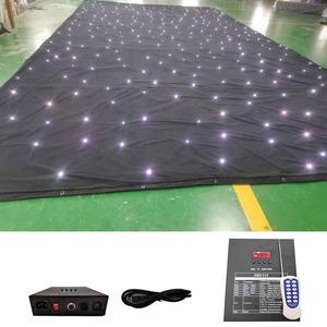 Venta al por mayor 3 en 1 RGB LED estrella cortina tamaño personalizado DMX equipo de iluminación de escenario DJ luces de <span class=keywords><strong>discoteca</strong></span> para fiesta Club evento - Product Image 1