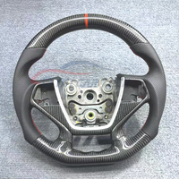 Volant en fibre de carbone et cuir pour Hyundai Sonata 2015 2016 2017