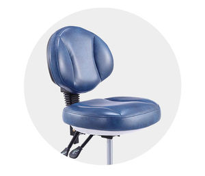 Tabouret dentaire économique en PU Chaise pivotante élévatrice pour assistant <span class=keywords><strong>de</strong></span> <span class=keywords><strong>dentiste</strong></span> Tabouret roulant souple pour salon <span class=keywords><strong>de</strong></span> beauté Clinique - Product Image 5
