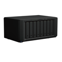 DS1821+ Server Penyimpanan Jaringan NAS Empat Inti 8-Disk dengan Port USB dan RJ-45 untuk Cadangan File dan Data