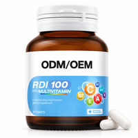 Comprimés multivitaminés quotidiens OEM ODM avec vitamines A, C, E, B2, B5, B12, K – Mélange complet de vitamines – Complément alimentaire pour adultes – Vente en gros