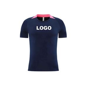 <b>Hot</b> Selling 2026 Summer Jersey Short Quick-Dry <b>Red</b> Plus Size Soccer Kits Team Logo Cheap Price Football Uniform Stock - Product Image 5