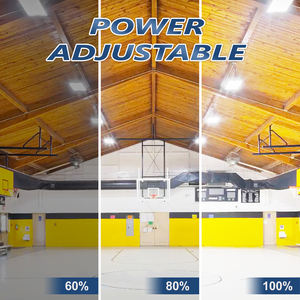 EE. UU. Stock 3000K 4000K 5000K CCT seleccionable <span class=keywords><strong>Led</strong></span> Lineal High Bay Light 170 m/w Highbay 300W Lámpara industrial para almacén - Product Image 5