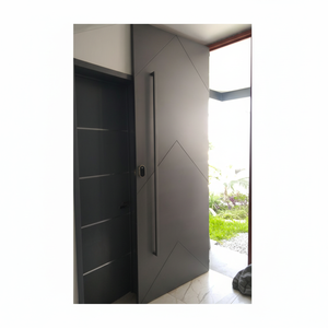 Conception innovante en acier inoxydable certifié CE simple vantail aéroport terminal sortie de feu fabricant de portes en acier Chine - Product Image 1